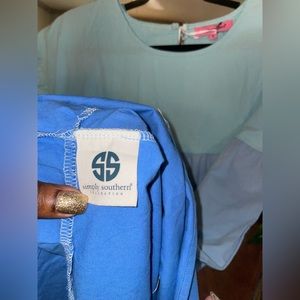 Simply Southern 100% Cotton Tier dress NWT